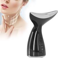 dispositivo de belleza multifuncional, vibración de masaje, terapia de calentamiento, rejuvenecimiento de la piel con luz LED, cuidado del cuello, base antideslizante, batería de larga duración - details 4