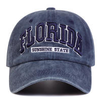 Gorro De Béisbol Ajustable Para Hombres Y Mujeres Con Bordado De Letras FLORIDA Protección Solar Casual Primavera Otoño - details 6