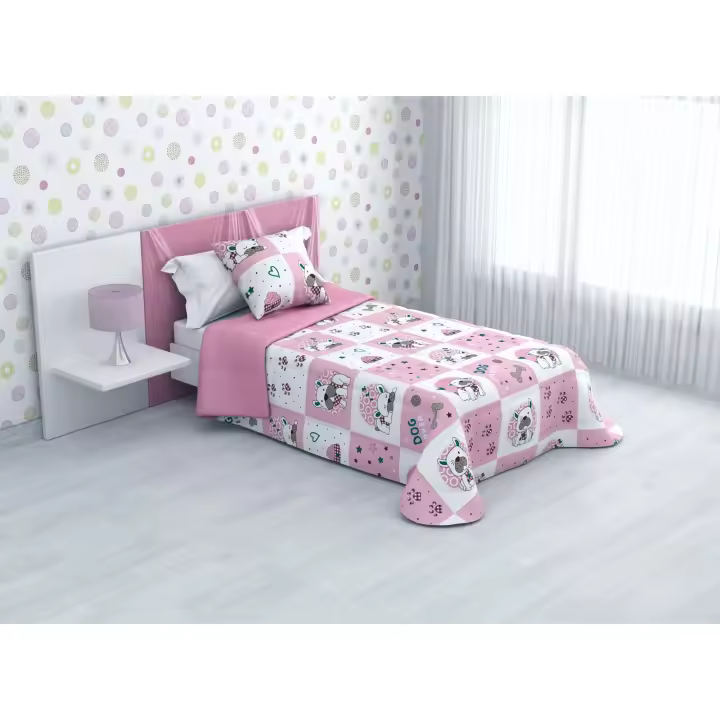 STARLEY- Edredon de invierno para niños,con dibujo animados,Súper Suaves y Cómodas,100% Poliéster Siligonado,para cama 90cm, 105cm - 1
