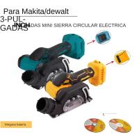 Mini Amoladora De Ángulo Eléctrica Recortadora Circular Sin Cable 3 Pulgadas Herramienta De Corte Compatible Con Batería 18V De Makita/Dewalt Para DIY En Madera - details 0