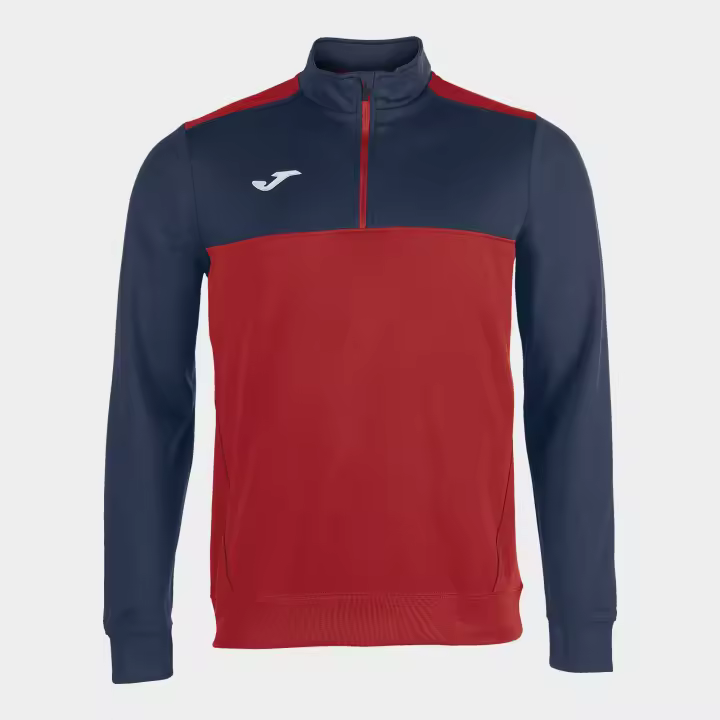 JOMA SUDADERA 1/2 CREMALLERA WINNER ROJO-MARINO Talla 5XS Niño Junior - 1
