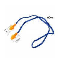 1/5/10 Pares De Tapones Para Los Oídos De Silicona Con Cordón Cancelación De Ruido Protector Reutilizable Anti-Ruido Adecuado Para Adultos Y Niños - details 0