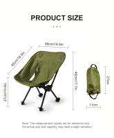 Silla De Campaña Para Niños WESTTUNE Silla De Brazos Plegable Con Apoyabrazos Y Asiento De Aluminio Ultraligero Para Guardar En Forma De Luna - details 3