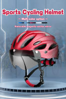 Casco De Bicicleta X-TIGER Para Adultos Con Luz Trasera LED Modo Doble Gafas Ajuste 58-62cm Ligero Y Transpirable Para Ciclismo - details 1
