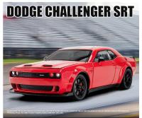 Modelo a Escala Dodge Challenger Hellcat SRT 1:24 Con Sonido Y Luz Vehículo De Colección Miniatura De Metal Y Plástico Para Niños - details 0