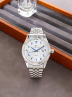 Reloj De Pulsera De Lujo Para Hombre Reloj De Fecha Casual De Acero Inoxidable Reloj De Negocios Deportivo De Lujo Relajado - details 12