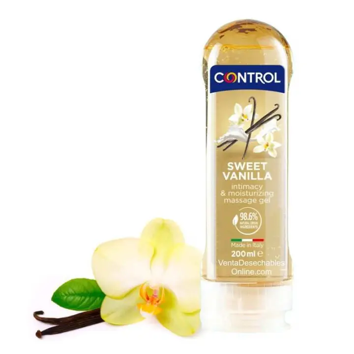 Control Lubricante Control Sweet Vainilla Gel Masaje 2 en 1 - 200 ml 8411134135834 - 1