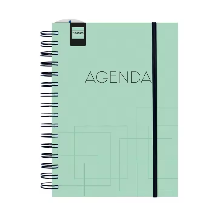 Finocam - Agenda Institut Curso 2025 2026 Turquesa Septiembre 2025- Agosto 2026 (12 meses) Español - 1