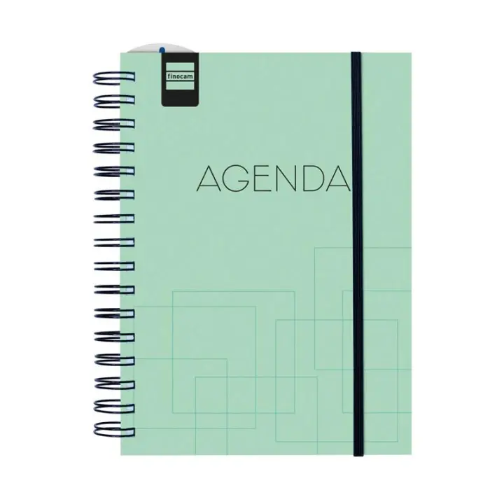Finocam - Agenda Institut Curso 2025 2026 Turquesa Septiembre 2025- Agosto 2026 (12 meses) Español - 1