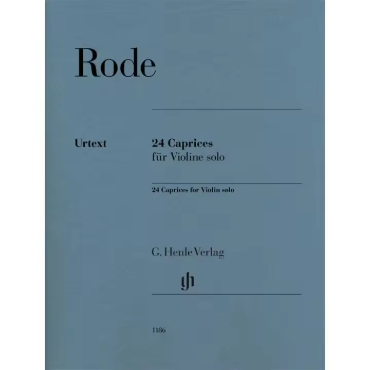 RODE P.-Caprichos (24) para Violin (Urtext) (Gertsch/Eichhorn) - 1