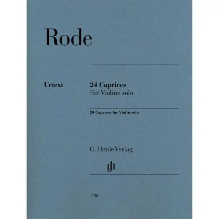 RODE P.-Caprichos (24) para Violin (Urtext) (Gertsch/Eichhorn) - 1
