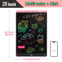 Tablet De Dibujo Electrónica Para Niños 16/20 Pulgadas Pantalla Colorida Con Pantalla De Dibujo Gráfico Digital Juguete Educativo Para Escuela Y Hogar - details 5