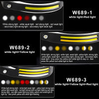 Luz De Trabajo Portátil Para Cabeza Multifuncional Recargable Para Pesca Al Aire Libre Luz De Fosa Fuerte Luz De Correr - details 5