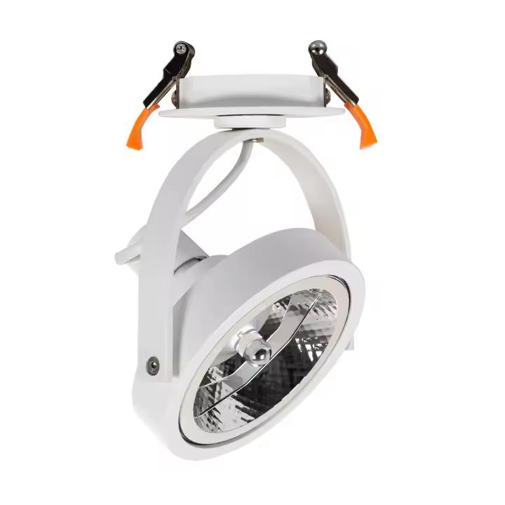 Ledkia Foco Downlight LED 15W AR111 Corte Ø 80 mm 3000K Blanco Cálido - 1