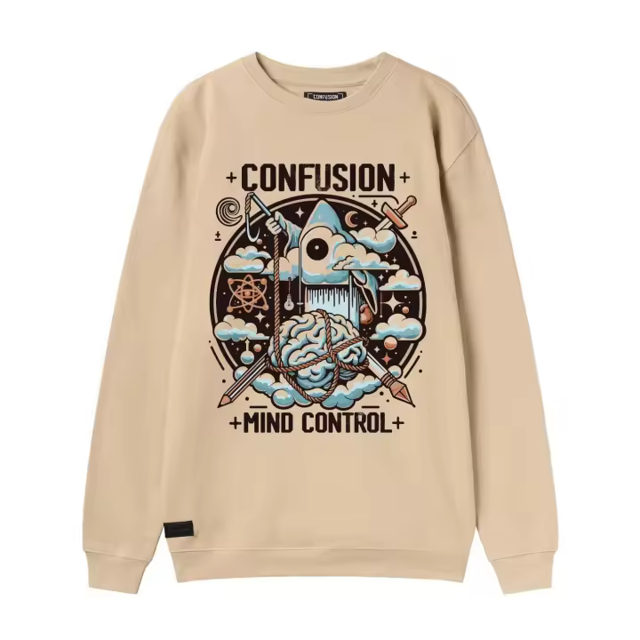 MIND CONTROL CREAM CREWNECK - 1