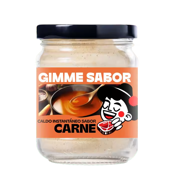 Gimme Sabor Preparado Caldo de Carne, sin alérgenos, sin glutamato, sin conservantes - 1