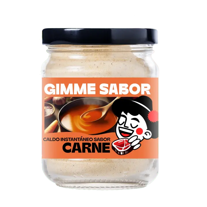 Gimme Sabor Preparado Caldo de Carne, sin alérgenos, sin glutamato, sin conservantes - 1