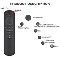 Control Remoto De Voz G50S Air Mouse Con Gyroscope 2.4GHz IR Aprendizaje Inalámbrico Mini Teclado Para Android TV Box X3 pro X96 - details 5