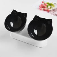 Tazón De Gato Doble Elevado Antideslizante Alimentación De Agua Con Soporte Inclinado Para Pequeños Perros Y Gatos Bebés Suministros De Bebida - details 2