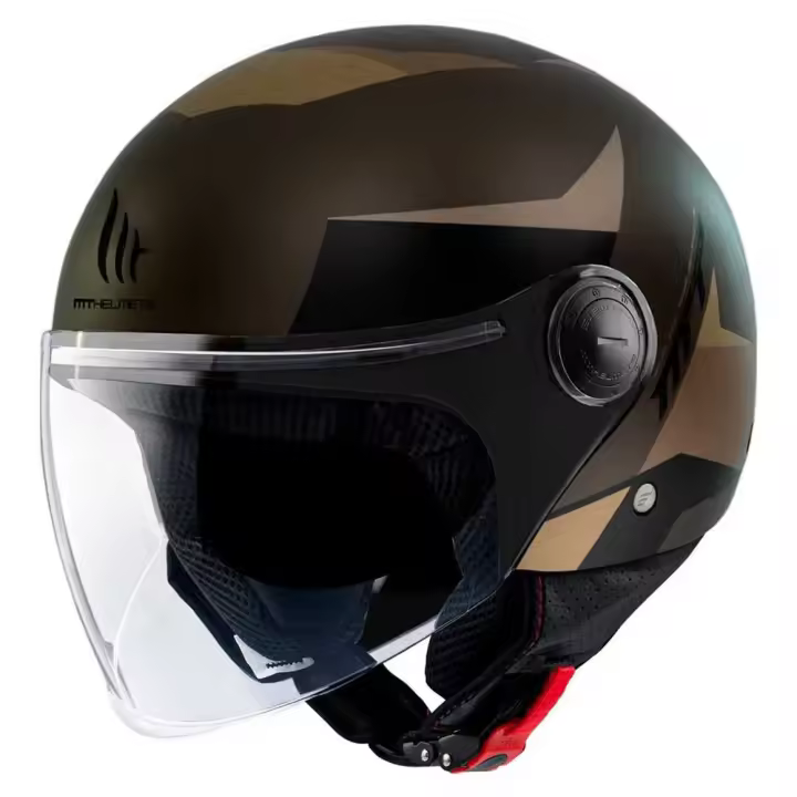Mt Helmets Casco Jet Street S Poke - 1