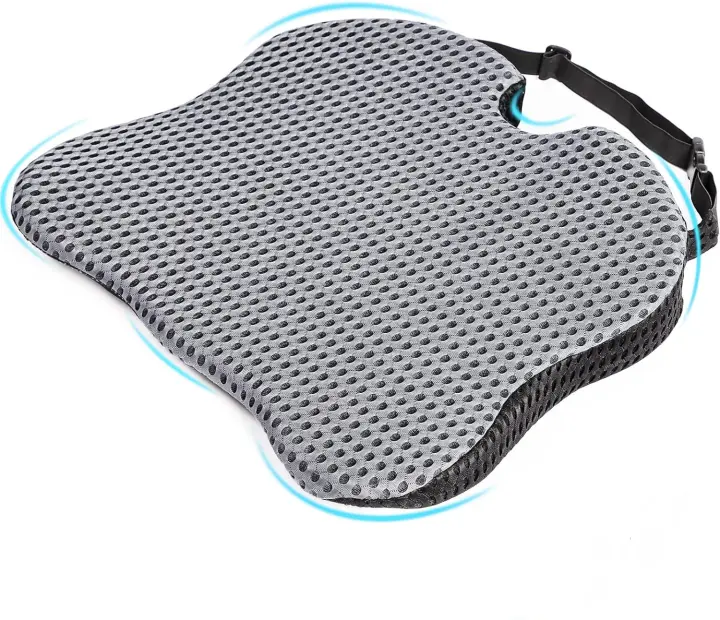 Cojín De Asiento De Coche En Forma De U De Memoria Espuma Cómoda Soporte Ortopédico Para Silla De Oficina Sillas De Ruedas - 1