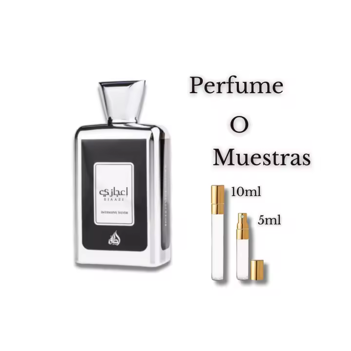 Ejaazi Intensive Silver Eau de Parfum para Hombre - Lattafa - 1
