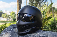 Casco De Motocicleta UCHOOSE Retro Desmontable De Medio Predador Atractivo Para Hombres Y Mujeres Material ABS Estilo Abierta - details 1