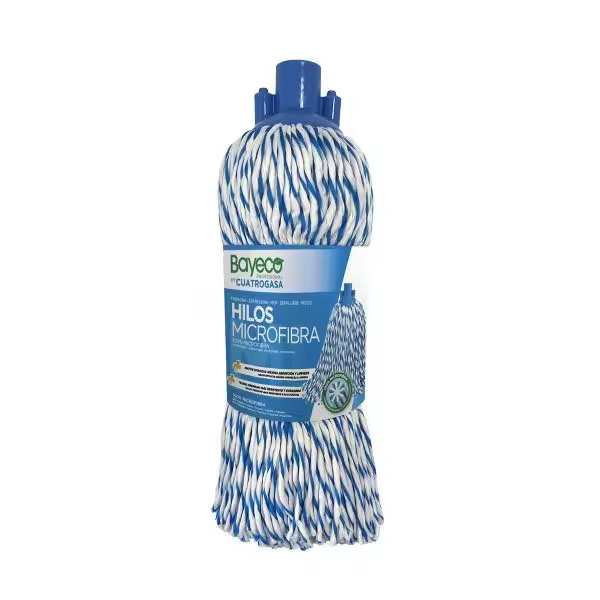 FREGONA HILOS BICOLOR AZUL 160 GR BAYECO - 1