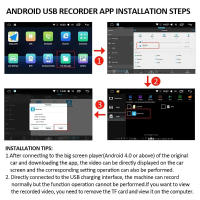 Cámara De Coche 1080P DVR Para Automóviles Reproductor DVD Android ADAS LDWS Navegación Unidad De Audio Automóvil Alarma De Voz Accesorios De Coche - details 6