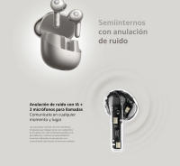 Xiaomi Buds 5, Harman AudioEFX, Grabación de audio integrada, Triple micrófono con reducción de ruido mediante IA - details 10