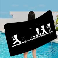 Toalla De Baño De Playa Minecraft Ghast Fireball Para Niños Toalla De Piscina De Viaje Picnic Personalizada Absorbente Rápido Tamaño 30x60 Cm 50x100 Cm - details 18