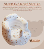 Sofá Inflable Para Bebés Infantil Asiento Multifuncional De PVC Para Baño Y Práctica De Sentarse Silla Portátil Para Niños - details 12