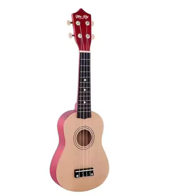 Ukelele Soprano Makai Natural para Niños con Funda de Nylon - 1