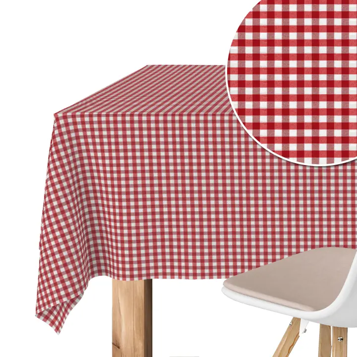 VALENTIA HOME Mantel Teflon® Confeccionado Petit Vieux | Antimanchas y Resistente Al Agua | Decorativo para Comedor o Cocina - 1