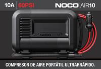 Noco AIR10 - Portable Air Inflator 10 COMPRESOR DE AIRE PORTÁTIL ULTRARRÁPIDO. Infla rápido todo tipo de neumáticos - details 0