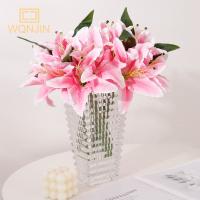 WQNJIN 11 Cabezas De Lirio Blanco Artificiales Para Boda Fiesta Decoración De Hogar Regalo Bouquet Decoración De Habitaciones DIY - details 3