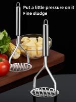 Prensa De Puré De Acero Inoxidable Herramienta De Frutas Y Verduras Para Cocina Creativa Hacer Jugo Y Puré De Patatas Gadget De Cocina - details 10