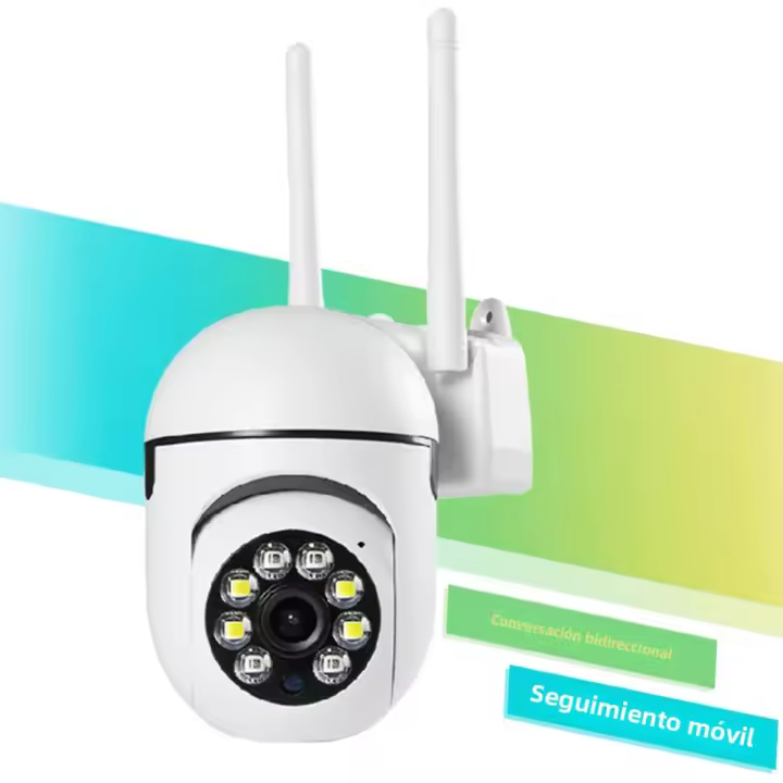 Cámara IP Exterior WiFi 5MP Seguimiento Automático CCTV 1080P Seguridad Inteligente Doméstica Vigilancia De Video Cámara Protección Externa - 1