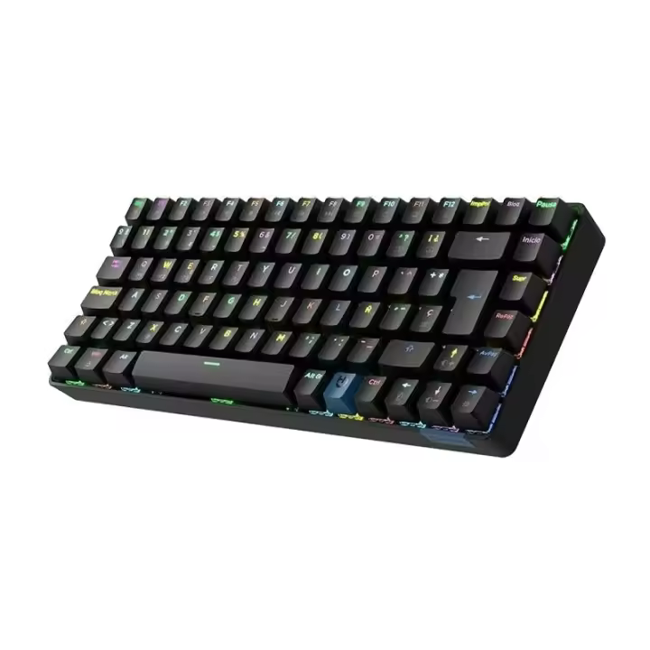 Teclado Gaming Hiditec GM1K Switches Red 75% - ISO Español - 1