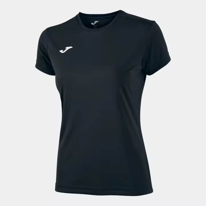 Camiseta M/C Mujer Joma Combi 900248 Negro 100 Transpirable - 1