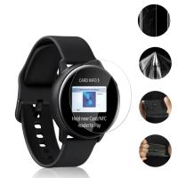 Protector De Pantalla Para Samsung Galaxy Watch Active 2 3 40mm 41mm 45mm Película De Hidrogel Ultrafina Pack De 5 - details 2