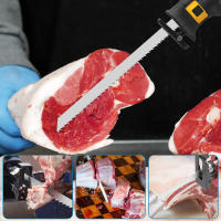 6Pcs Hojas De Sábanas Reciprocantes Para Cortar Carne De Res Con Hueso Hielo Madera Acero Inoxidable 12 Pulgadas 6TPI - details 2