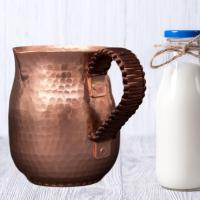 Taza De Cobre Resistente Para Compartir Infusor De Té Kettle De Agua Caliente Batidor De Leche Para Restaurante Casa De Té Camping Cocina Hotel - details 6