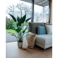Emerald Planta heliconia artificial 125 cm verde 419837 - details 0