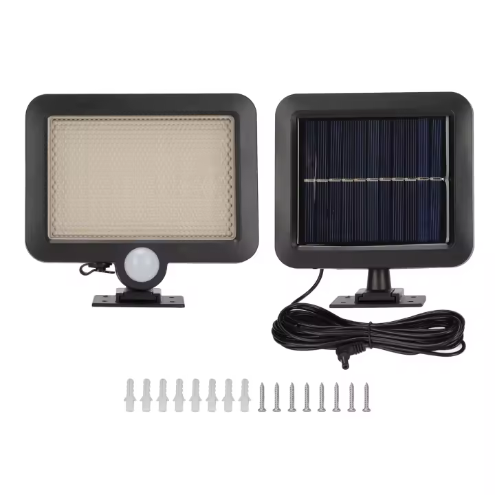 Luz solar de tipo dividido, ahorro de energía, grado de vida, resistente al agua, detección de movimiento, luces solares para exteriores para jardín - 1