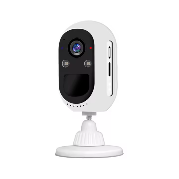 Cámara De Seguridad Inalámbrica Exterior 2K 3MP Con Luz De Luces Y Silbato Sirena Audio Bidireccional Impermeable Cámara IP WiFi Con Batería - 1