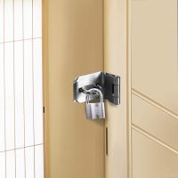 Cerradura De Hasp Para Puerta 90 Grados Cerradura De Ángulo Derecho Cerradura De Puerta De Almacenamiento Con Tornillos De Montaje Resistente Al Robo Para El Hogar Y Cerradura De Cerrojo - details 3