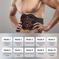 Masajeador de Músculo ABS Estimulador Eléctrico Cinturón de Ejercicio Abdominal Reducción de Grasa y Celulitis - details 2
