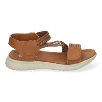 PuntoSalao Sandalias planas comidas cierre velcro para mujer elegante color camel FZ23-26 Las Sandalias planas cómodas cierre velcro mujer eleganteson la definición de moda accesible, combinando estilo, comodidad y un precio asequible - details 0