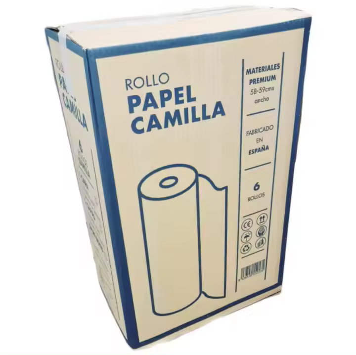 ROLLO DE PAPEL CAMILLA .6 UNIDADES ECO BLANCO - 1